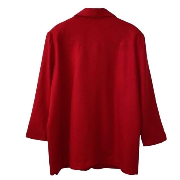 Diana Marco Red Blazer/Jacket - Picture 2 of 7